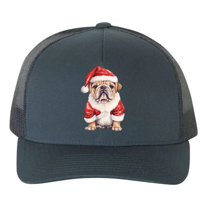 Christmas Pug Dog Cute Holiday Yupoong Adult 5-Panel Trucker Hat