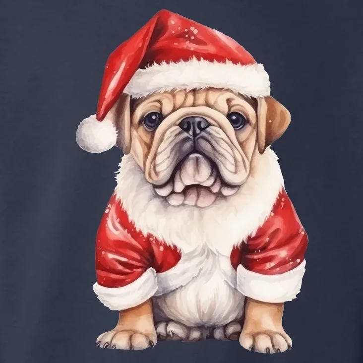 Christmas Pug Dog Cute Holiday Toddler Hoodie