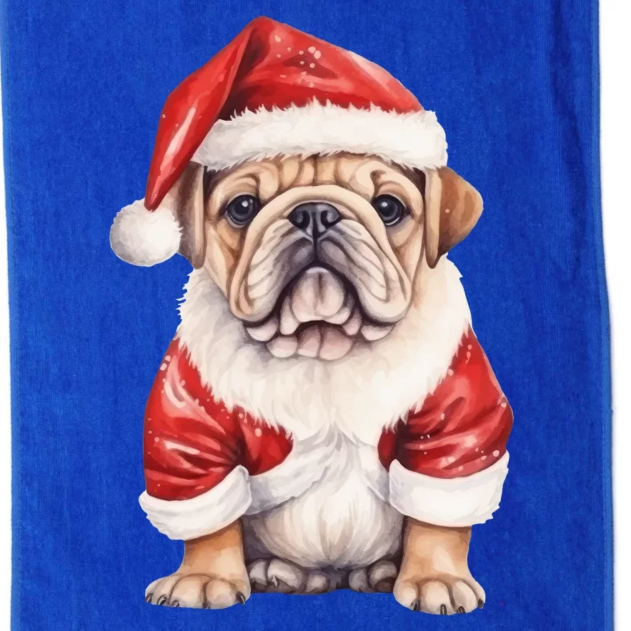 Christmas Pug Dog Cute Holiday Platinum Collection Golf Towel