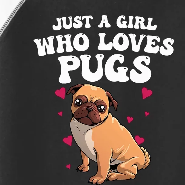 Cute Pug Design Dog Owner Puppy Pug Lover Toddler Fine Jersey T-Shirt