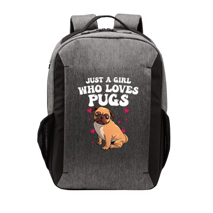 Cute Pug Design Dog Owner Puppy Pug Lover Vector Backpack