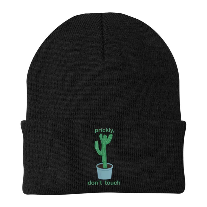 Cactus Prickly Don’T Touch Knit Cap Winter Beanie