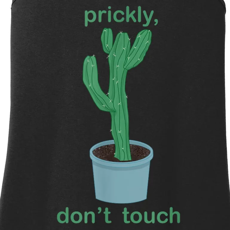 Cactus Prickly Don’T Touch Ladies Essential Tank