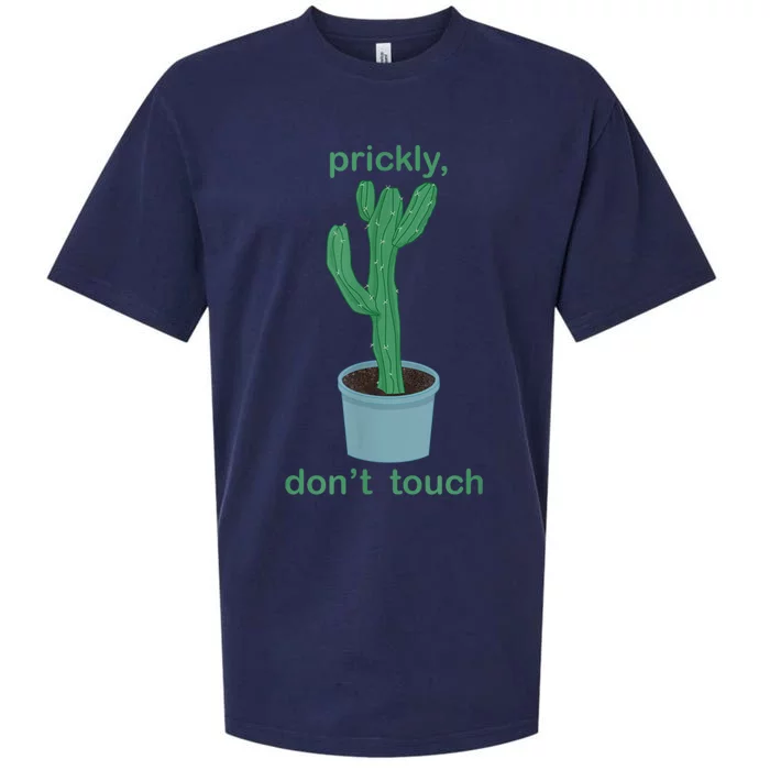 Cactus Prickly Don’T Touch Sueded Cloud Jersey T-Shirt