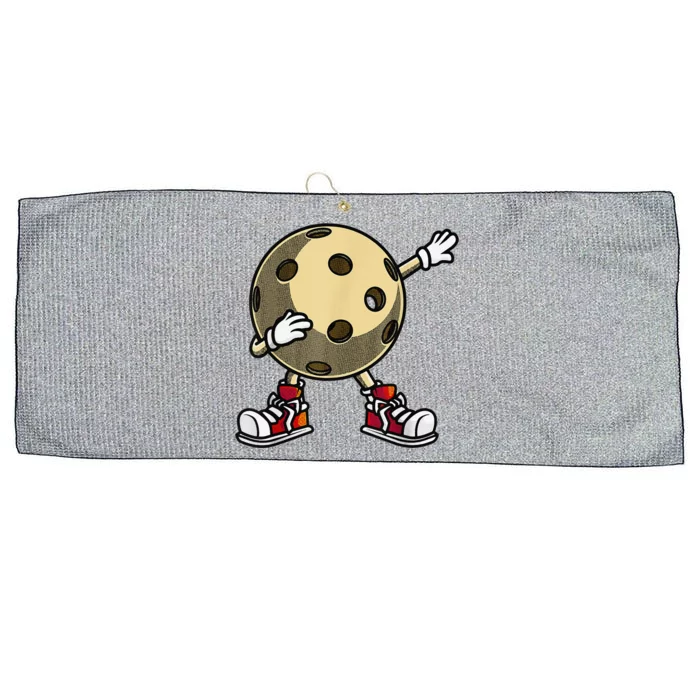 Cute Pickleball Design Dink Pickleball Player Large Microfiber Waffle Golf Towel