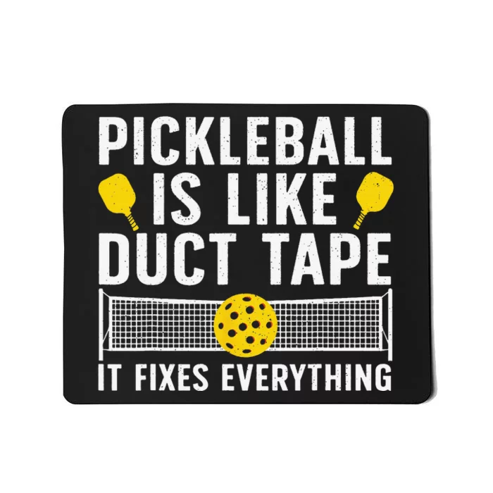 Cute Pickleball Design For  Paddle Sport Players Mousepad