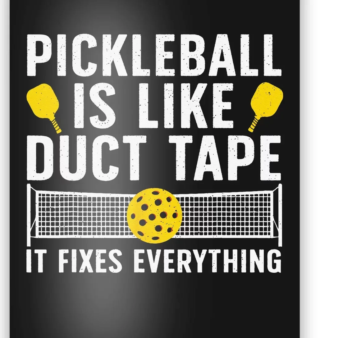 Cute Pickleball Design For  Paddle Sport Players Poster