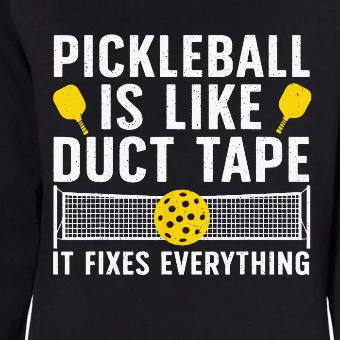 Cute Pickleball Design For  Paddle Sport Players Womens California Wash Sweatshirt