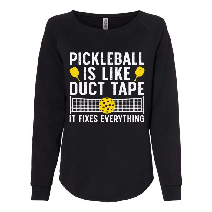 Cute Pickleball Design For  Paddle Sport Players Womens California Wash Sweatshirt