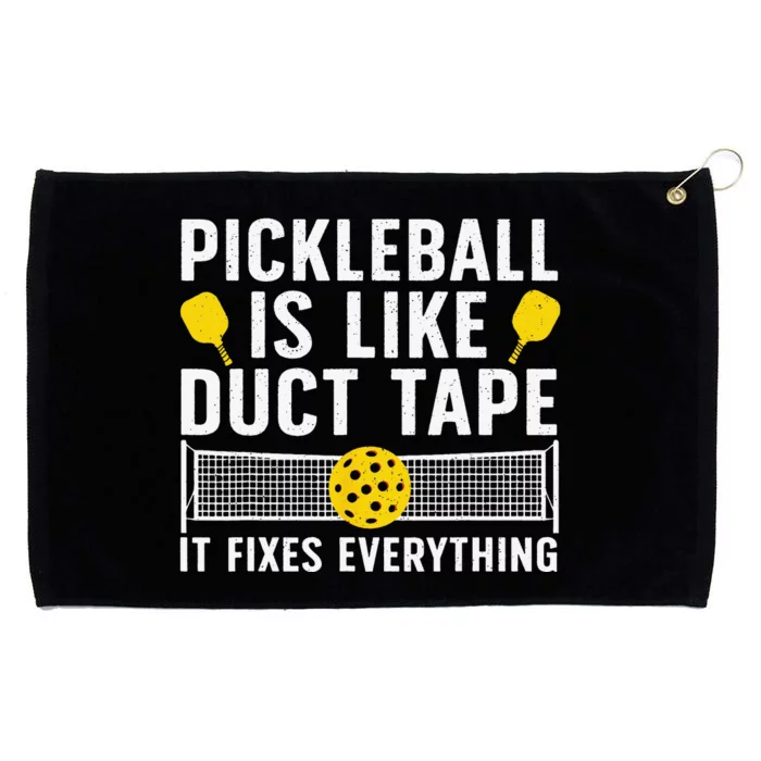 Cute Pickleball Design For  Paddle Sport Players Grommeted Golf Towel