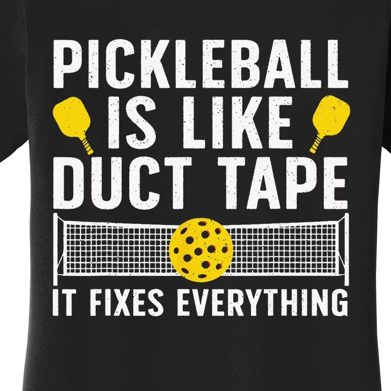 Cute Pickleball Design For  Paddle Sport Players Women's T-Shirt