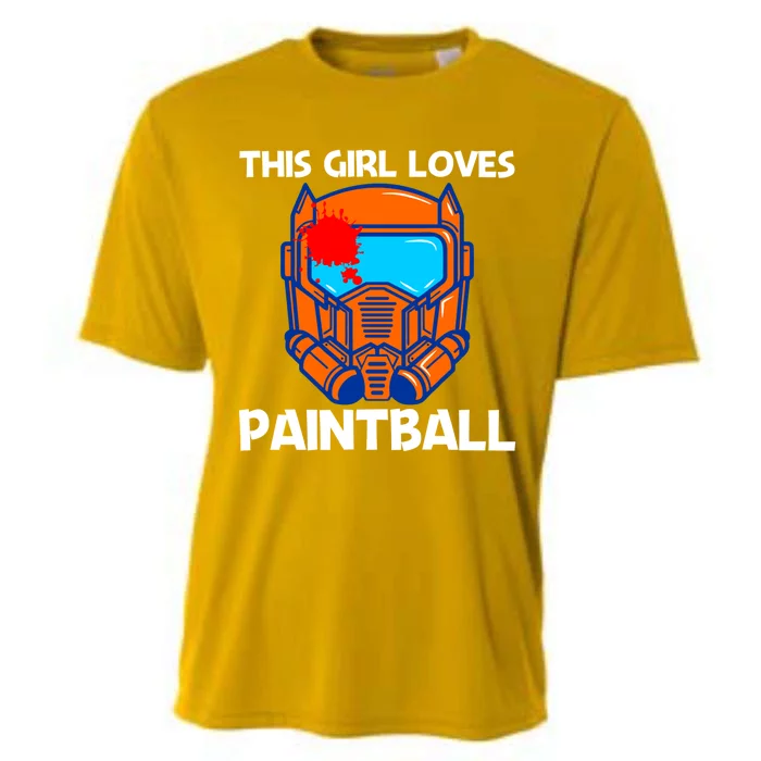 Cool Paintball Design Mom Air Weapon Splatter Game Cool Gift Cooling Performance Crew T-Shirt