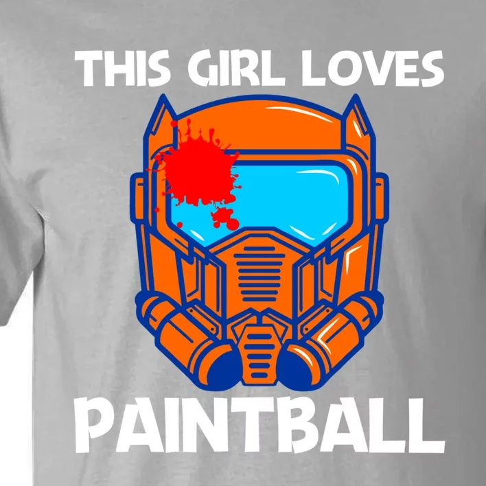 Cool Paintball Design Mom Air Weapon Splatter Game Cool Gift Tall T-Shirt