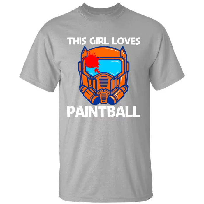 Cool Paintball Design Mom Air Weapon Splatter Game Cool Gift Tall T-Shirt