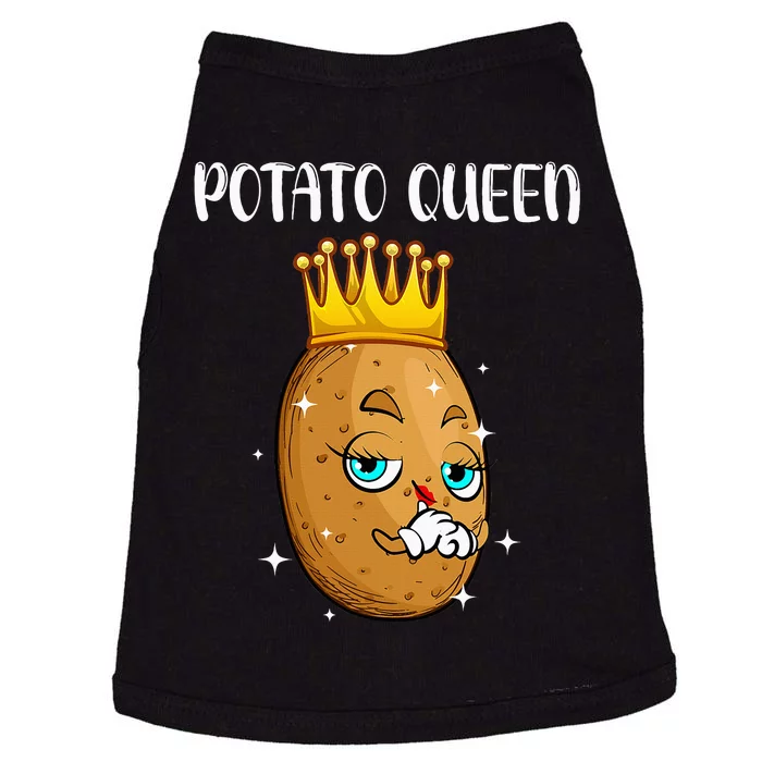 Cute Potato Design Vegetable Potato Lovers Doggie Tank