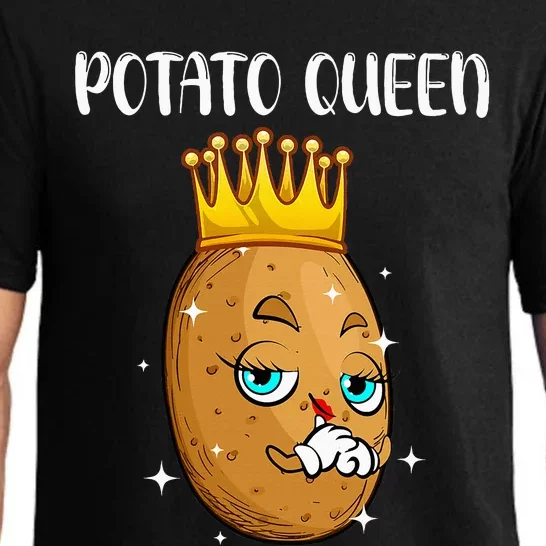 Cute Potato Design Vegetable Potato Lovers Pajama Set