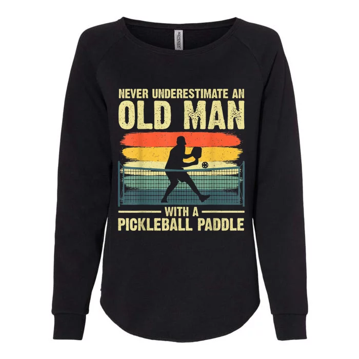 Cool Pickleball Design For Men Grandpa Pickleball Player Womens California Wash Sweatshirt