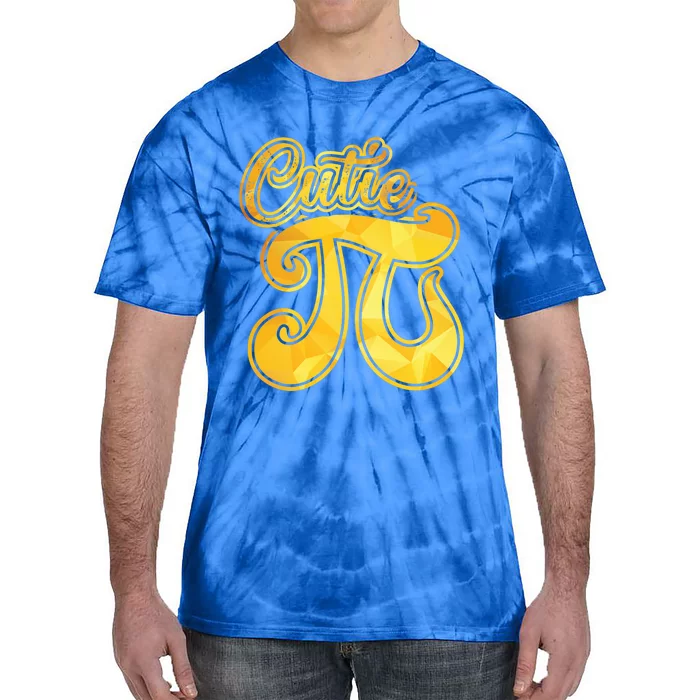 Cutie Pi Day Gift Tie-Dye T-Shirt