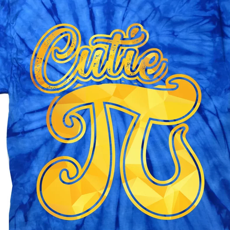 Cutie Pi Day Gift Tie-Dye T-Shirt