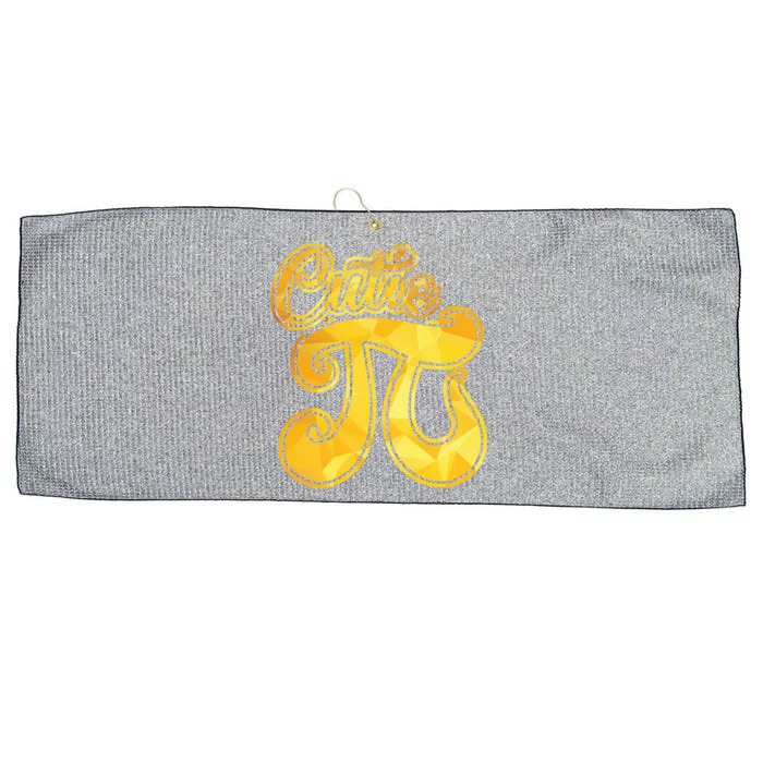 Cutie Pi Day Gift Large Microfiber Waffle Golf Towel