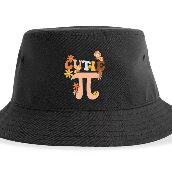 Cutie Pi Day Math Teacher Sustainable Bucket Hat