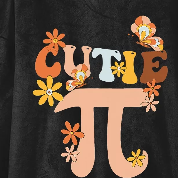 Cutie Pi Day Math Teacher Hooded Wearable Blanket