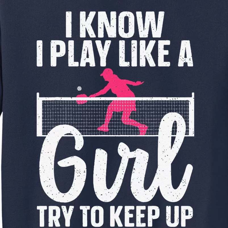 Cool Pickleball Design Pickleball Player Sweatshirt