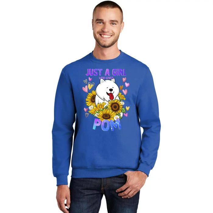 Cute Pomeranian Dog Loving Puppy Lover Gift Sweatshirt