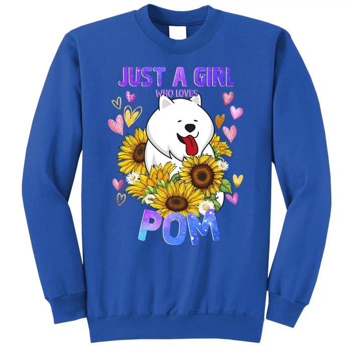 Cute Pomeranian Dog Loving Puppy Lover Gift Sweatshirt