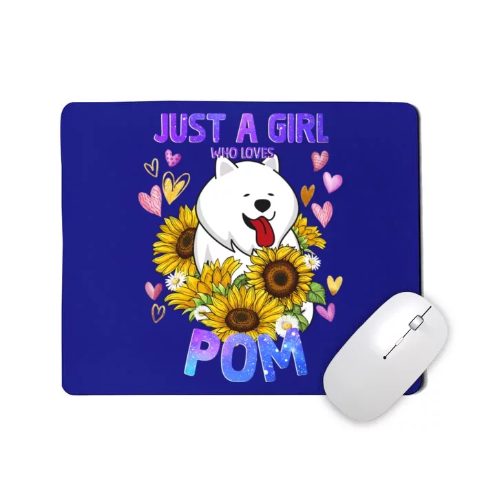 Cute Pomeranian Dog Loving Puppy Lover Gift Mousepad