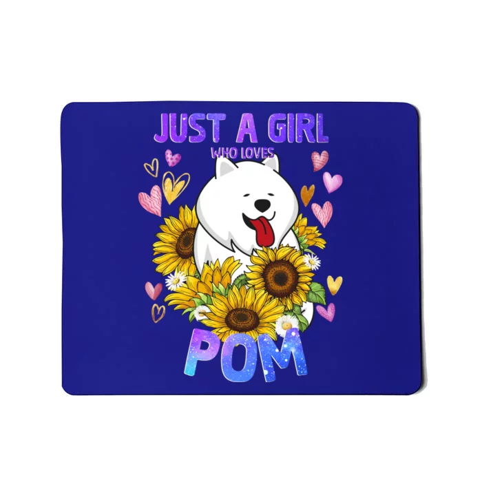 Cute Pomeranian Dog Loving Puppy Lover Gift Mousepad