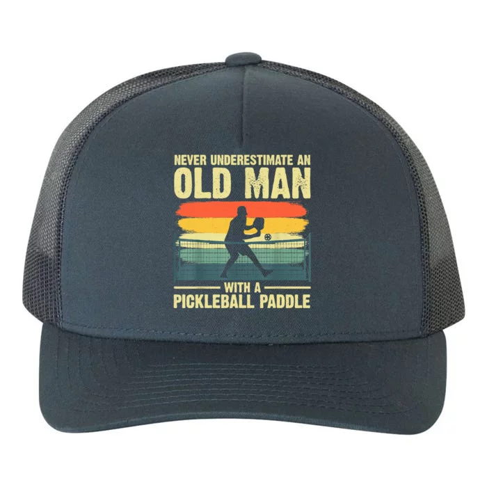 Cool Pickleball Design For Men Grandpa Pickleball Player Yupoong Adult 5-Panel Trucker Hat