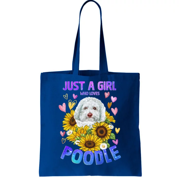 Cute Poodle Dog Loving Puppy Lover Cute Gift Tote Bag