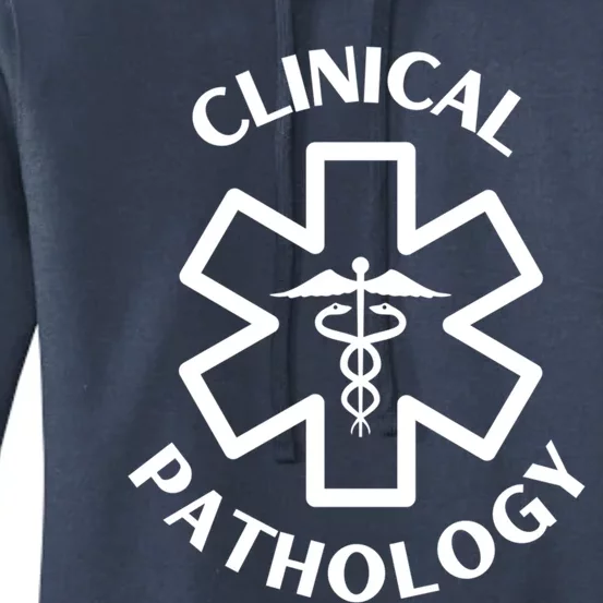 Clinical Pathology Doctor Nurse Medical Caduceus Great Gift Women's Pullover Hoodie