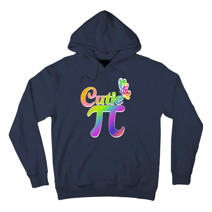 Cute Pi Day 314 Rainbow Butterfly Cutie Pi Hoodie