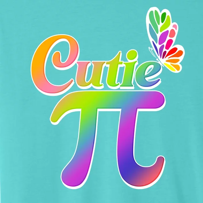 Cute Pi Day 314 Rainbow Butterfly Cutie Pi ChromaSoft Performance T-Shirt