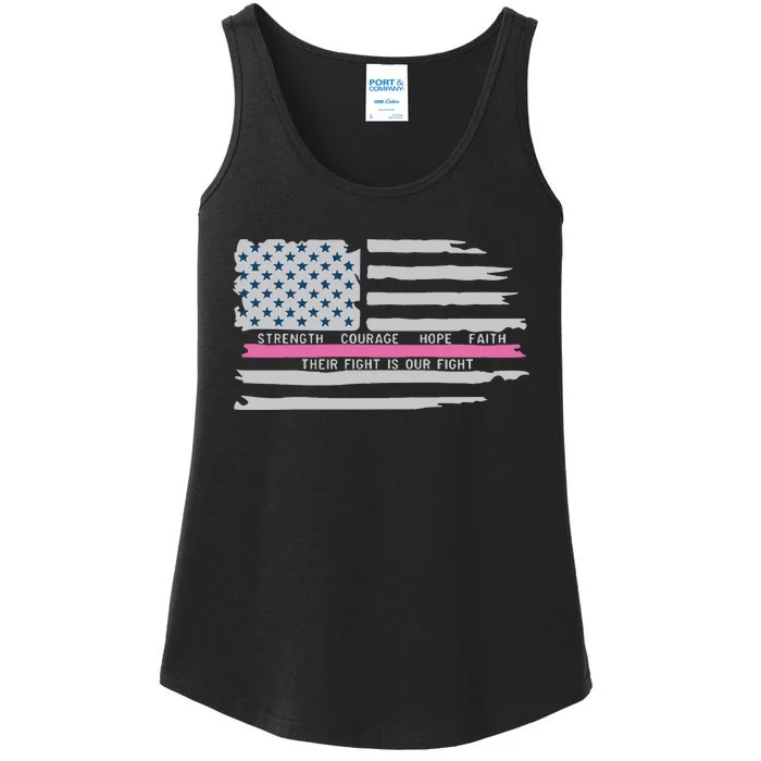 Columbia Police Department Pink Ladies Essential Tank