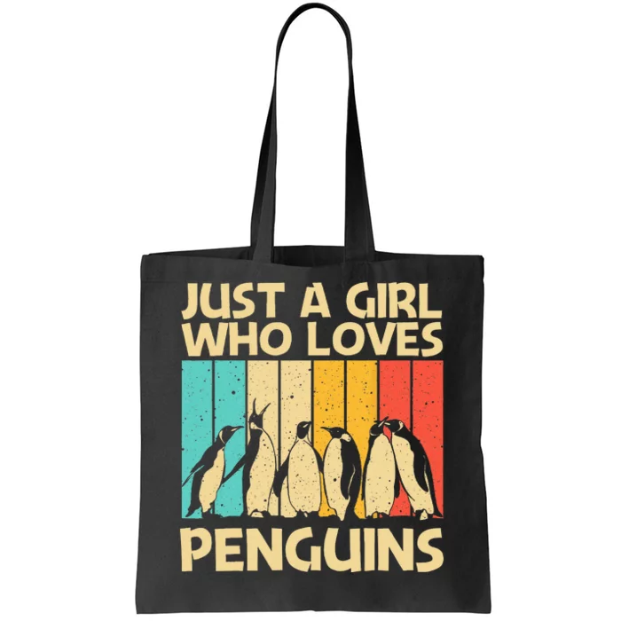 Cool Penguin Design For Mom Emperor Penguin Bird Lover Tote Bag