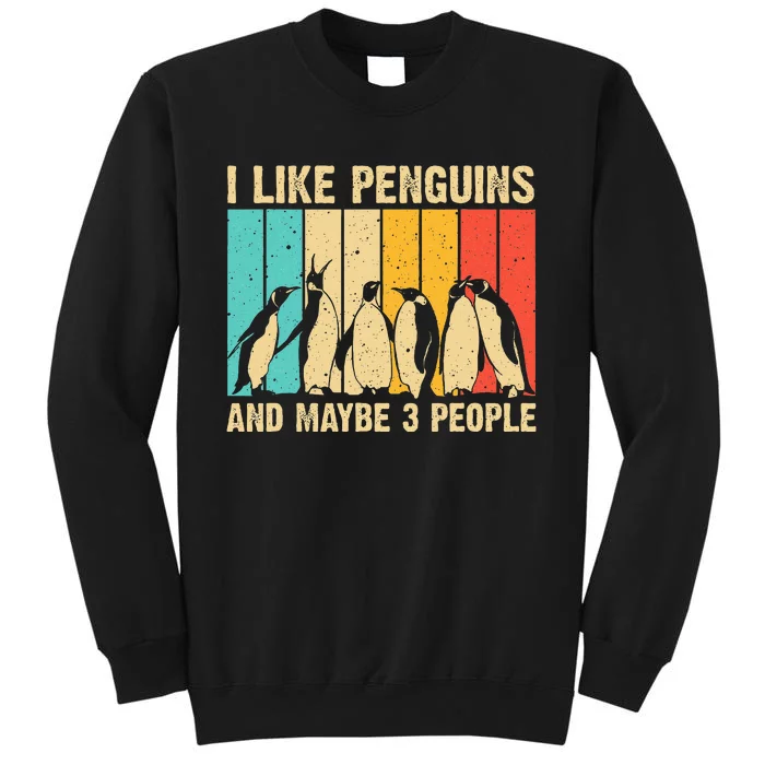 Cute Penguin Design Penguin Lover Sweatshirt