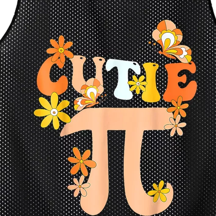 Cutie Pi Day Math Teacher Mesh Reversible Basketball Jersey Tank