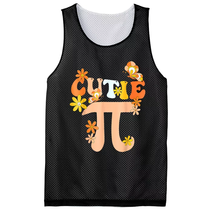 Cutie Pi Day Math Teacher Mesh Reversible Basketball Jersey Tank