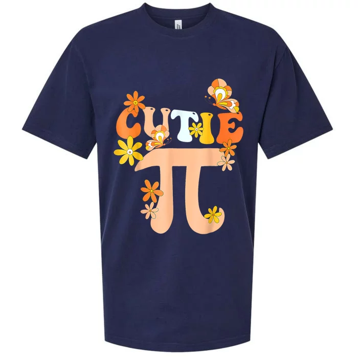 Cutie Pi Day Math Teacher Sueded Cloud Jersey T-Shirt