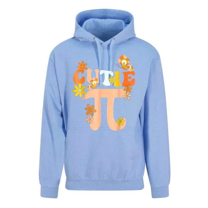 Cutie Pi Day Math Teacher Unisex Surf Hoodie