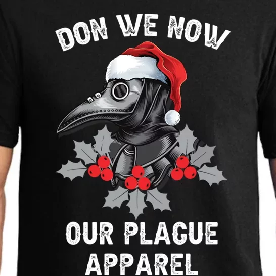 Christmas Plague Doctor Mask Don We Now Our Plague Gift Pajama Set