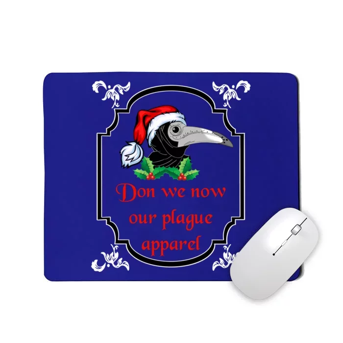 Christmas Plague Doctor Mask Don We Now Our Plague Great Gift Mousepad