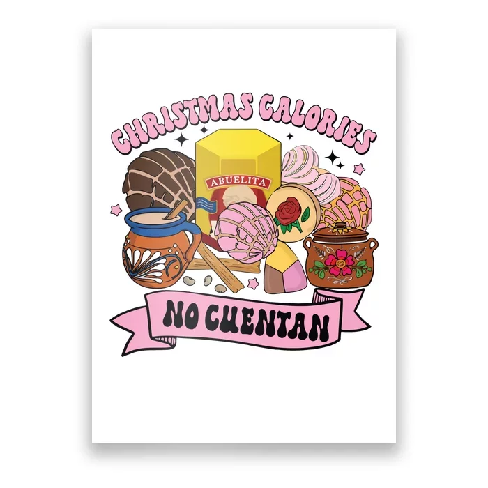 Christmas Pan Dulce Mexican Christmas Poster