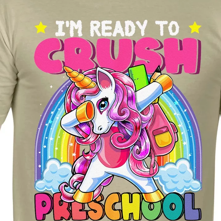 Crush Preschool Dabbing Unicorn Back To School Gift Comfort Colors T-Shirt