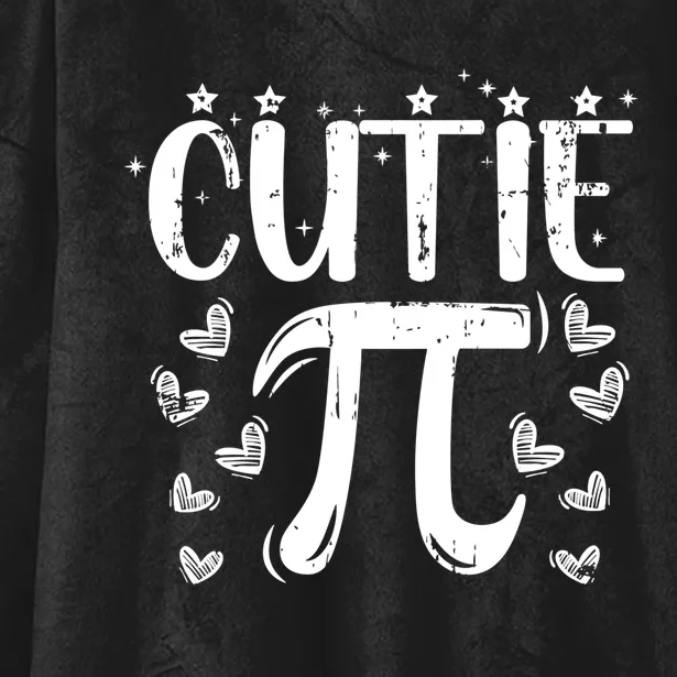 Cutie Pi Day Math Lover Gift Hooded Wearable Blanket