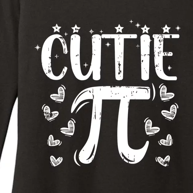 Cutie Pi Day Math Lover Gift Womens CVC Long Sleeve Shirt