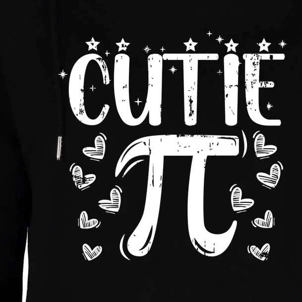 Cutie Pi Day Math Lover Gift Womens Funnel Neck Pullover Hood